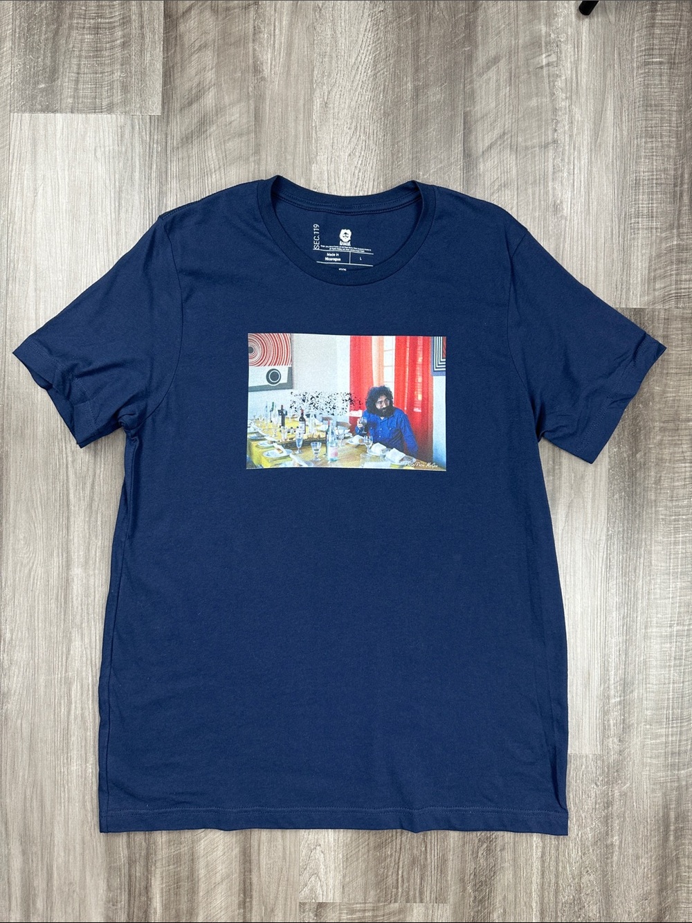 Section 119 x Jerry Garcia Crewneck Tee - Large